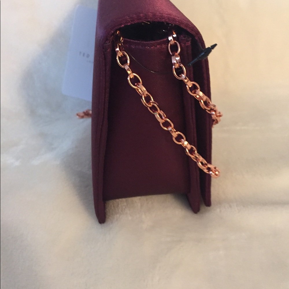 Ted Baker London Eveelyn Bow Satin Evening Bag - Picture 8 of 11